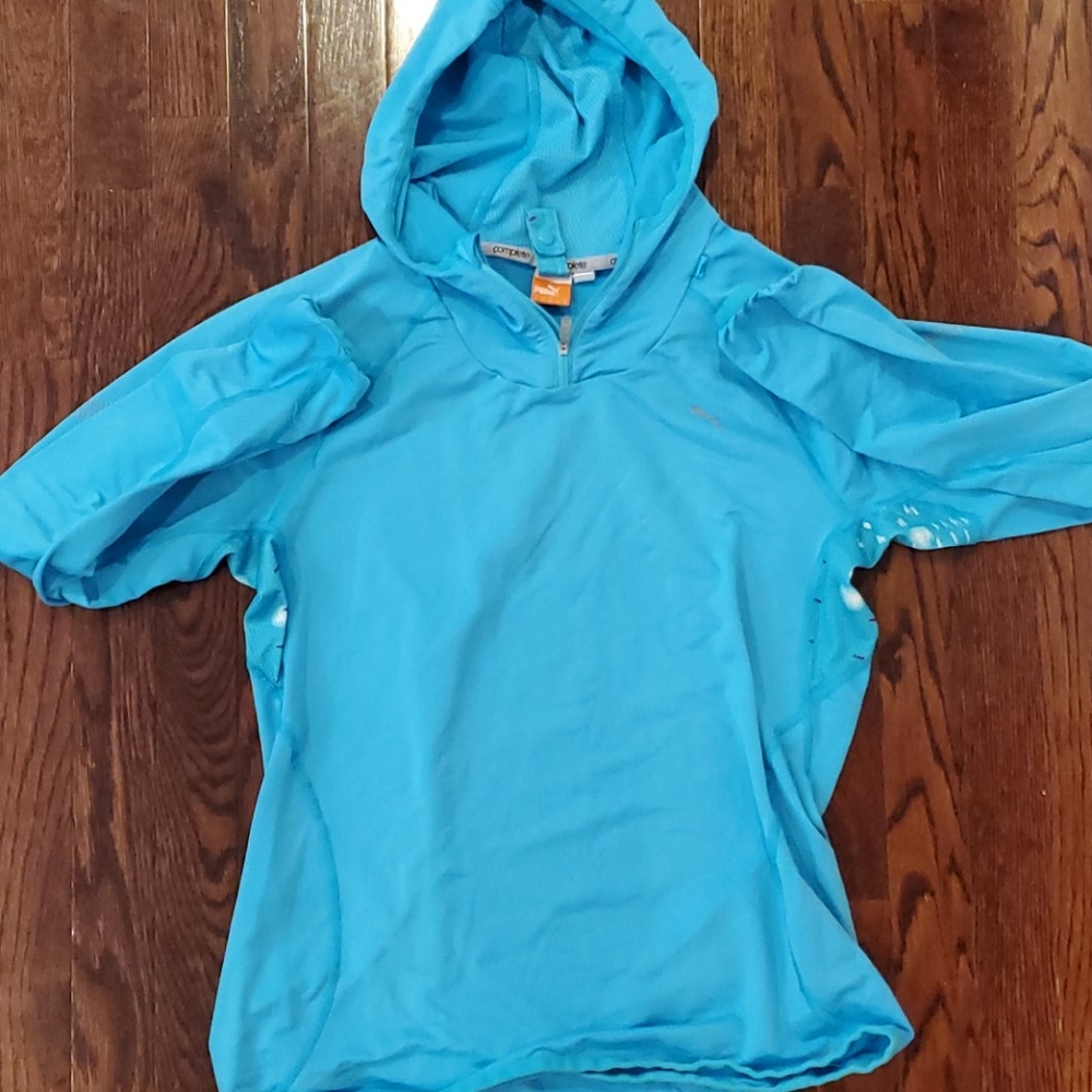 Puma pullover athletic pullover, size Large